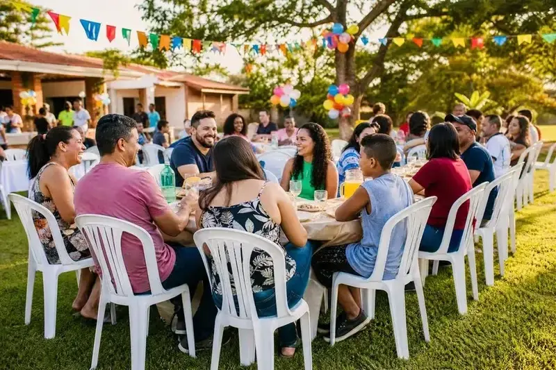 Cadeira de Plástico