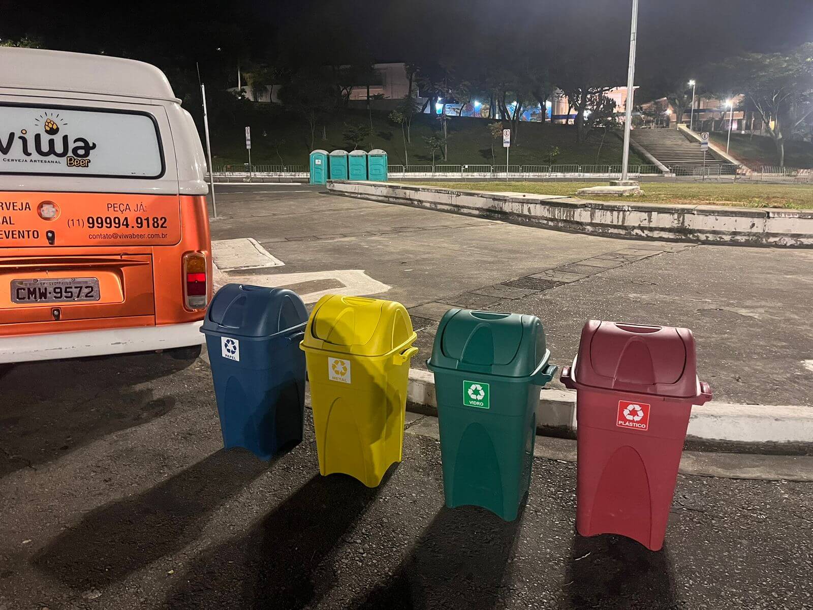 Lixeiras de Reciclagem: significado e porque alugar